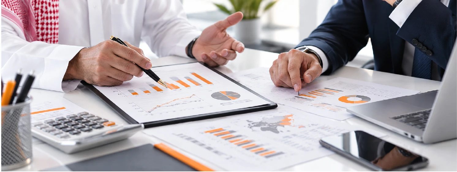 Finance and controlling analysis supporting management reporting