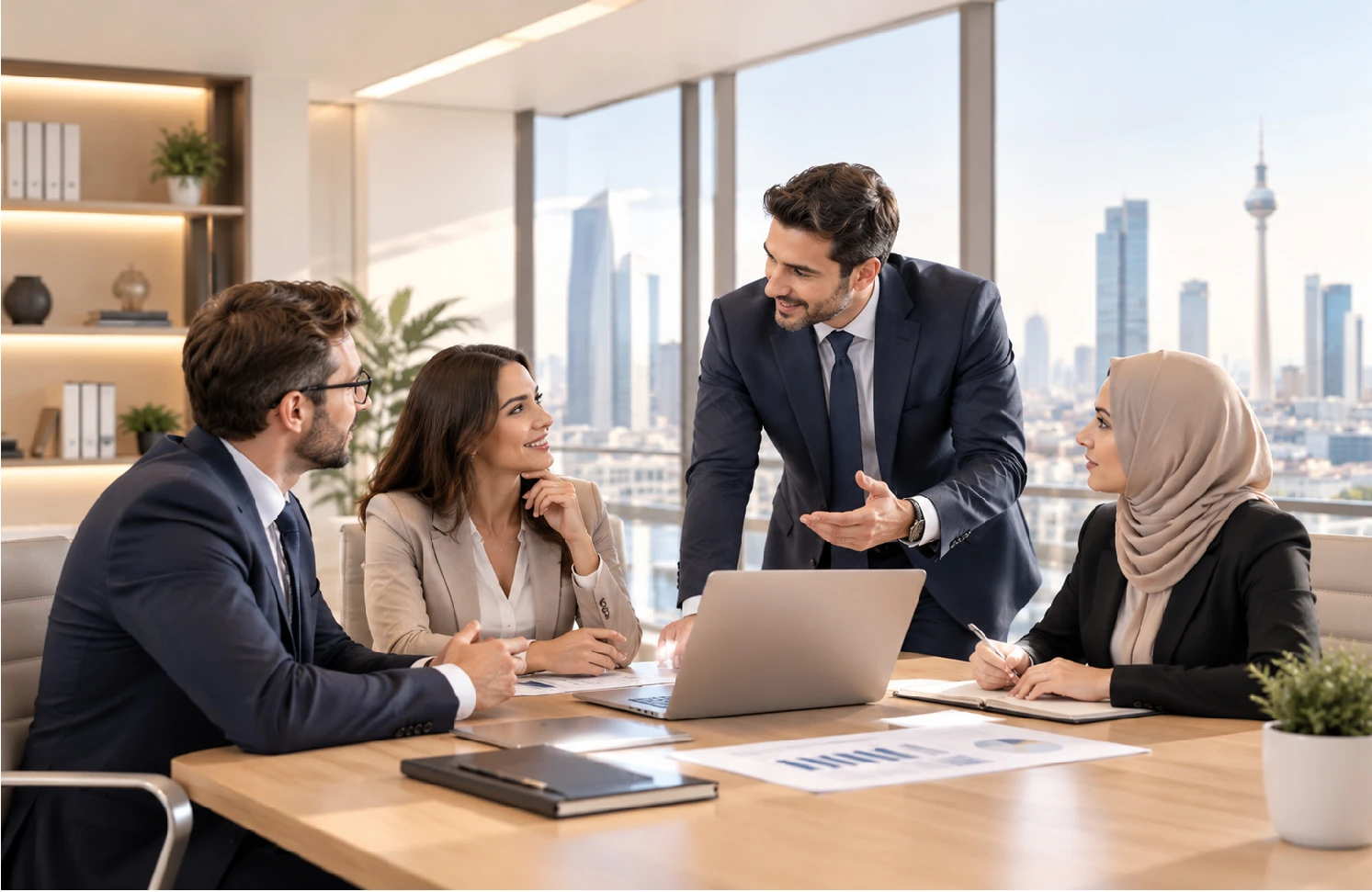 Mittelstand company management planning growth and process improvements