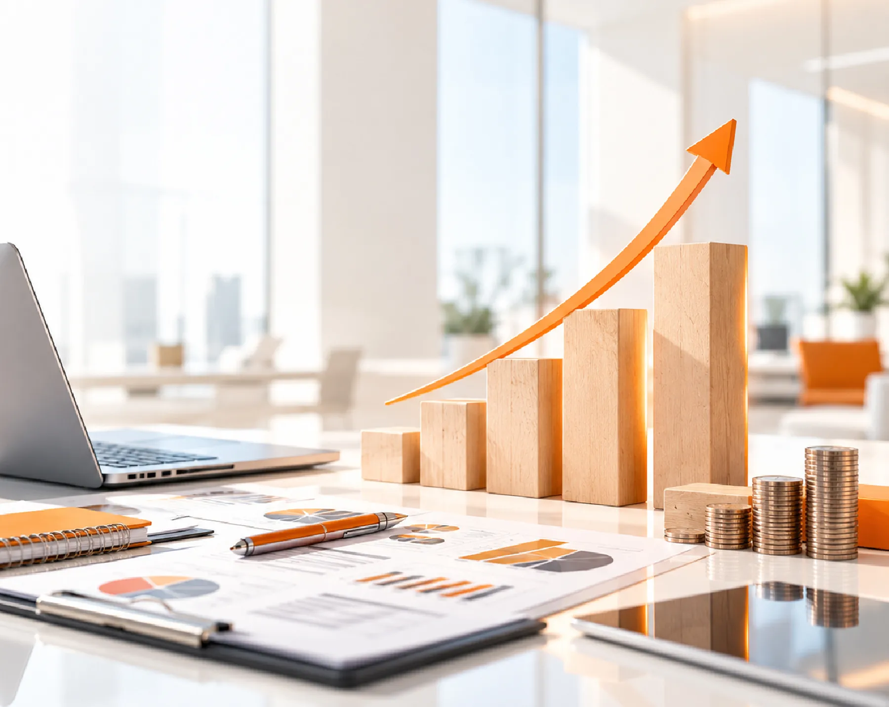 Growing business team planning expansion with a consultant in Hong Kong