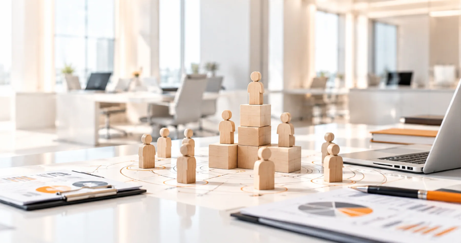 Consultants supporting organisation design and workforce planning
