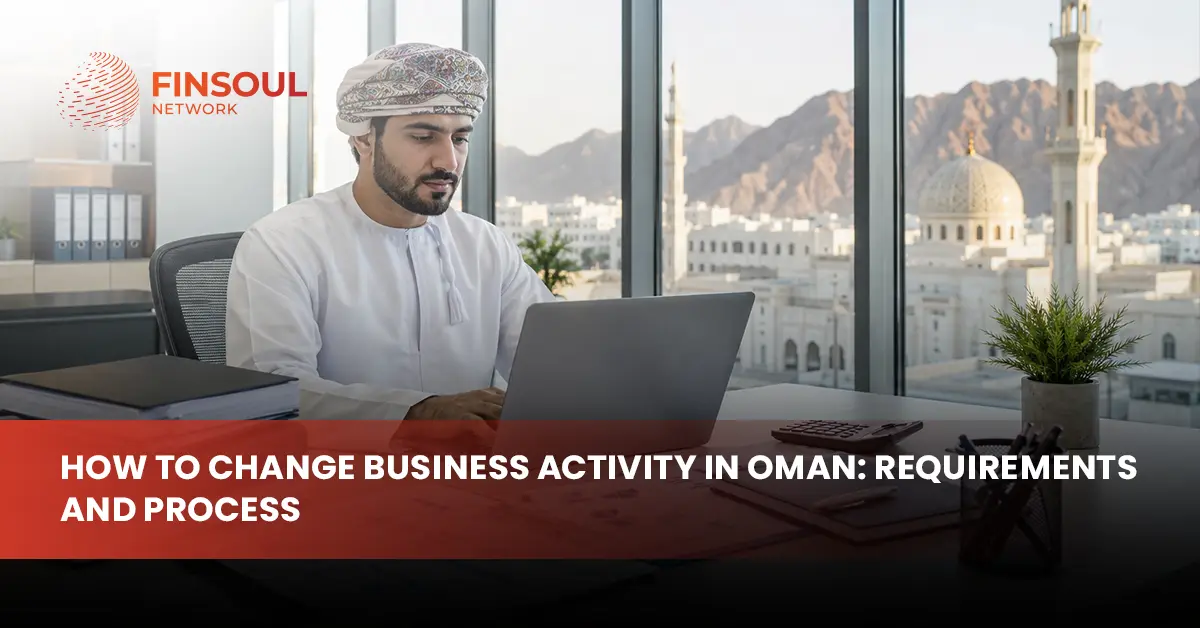Change Business Activity in Oman